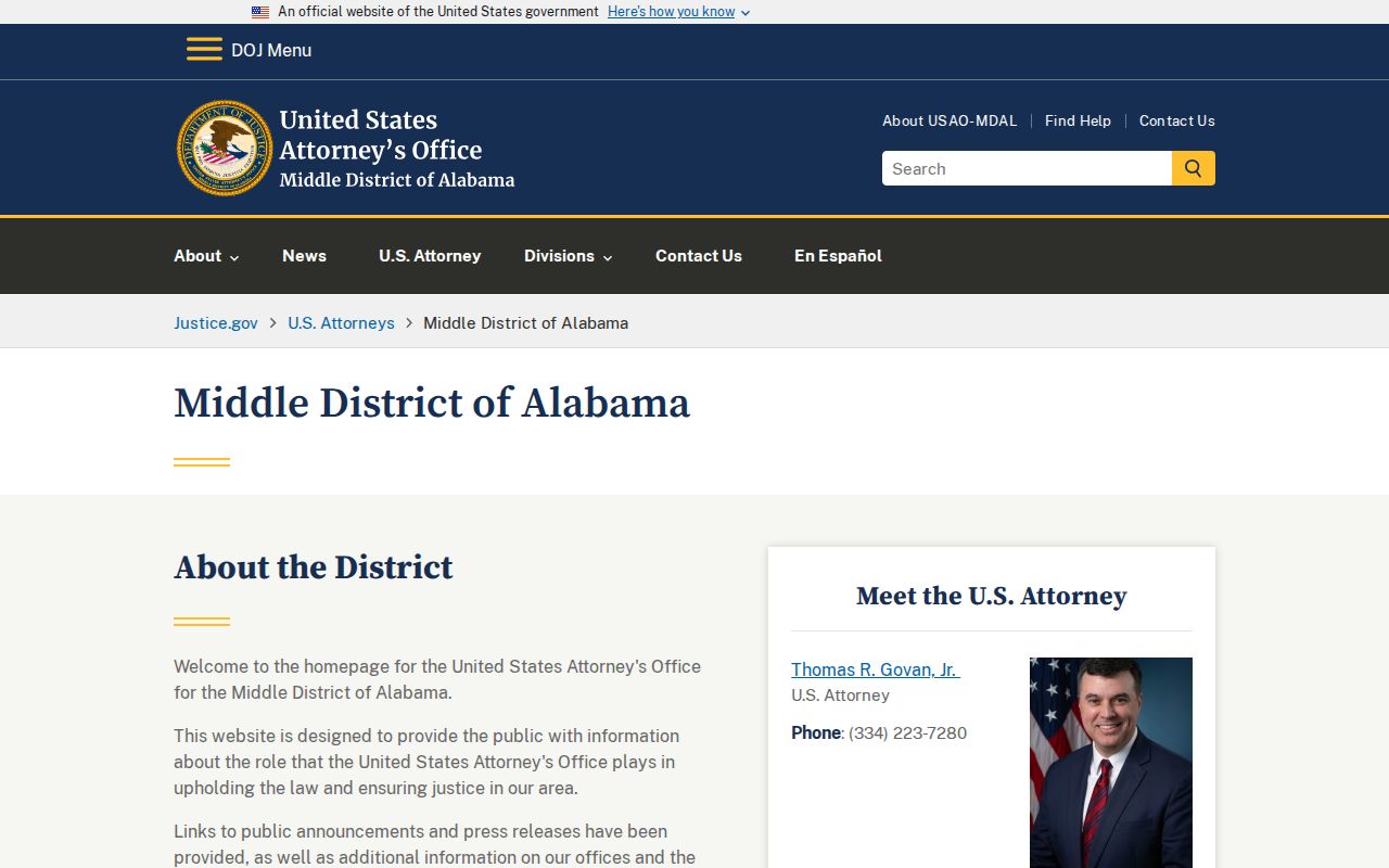 Pike County federal criminal records U.S. Attorney source