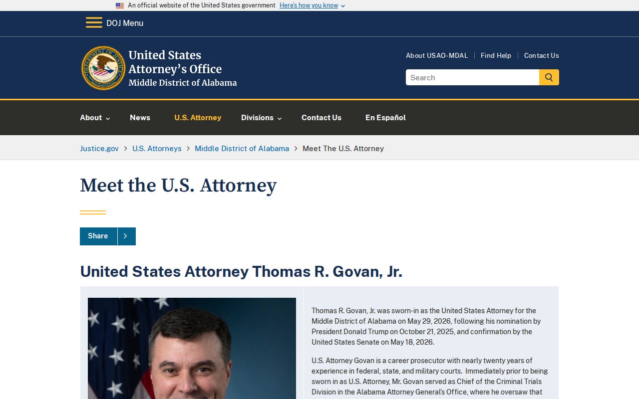 Pike County federal prosecution office record source