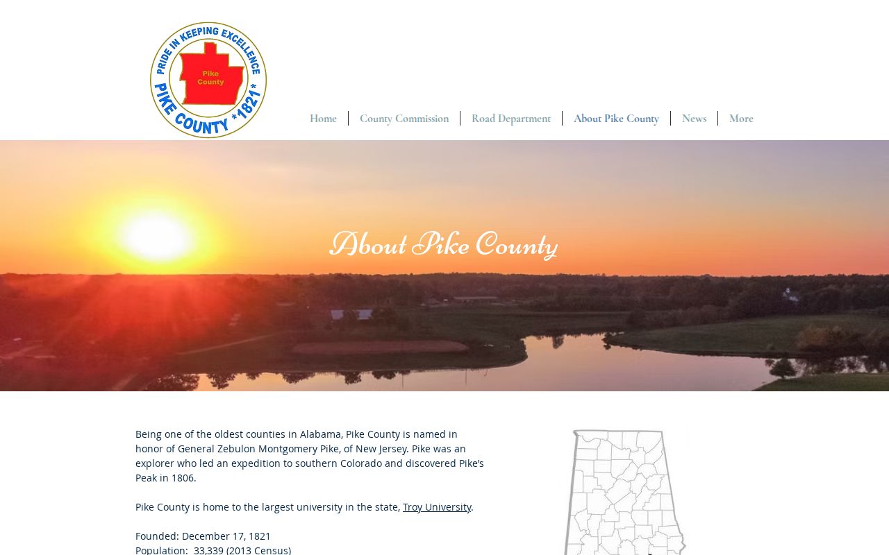 Pike County government context for probate records